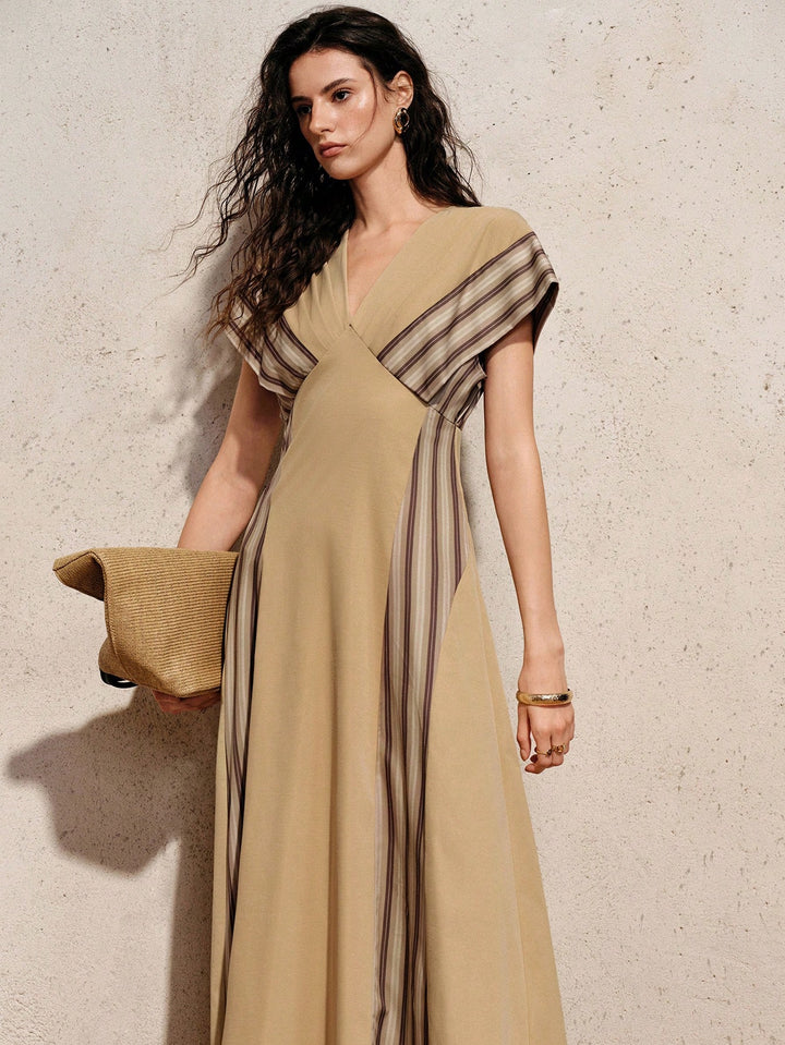 Rochie maxi SHEIN, mix culori