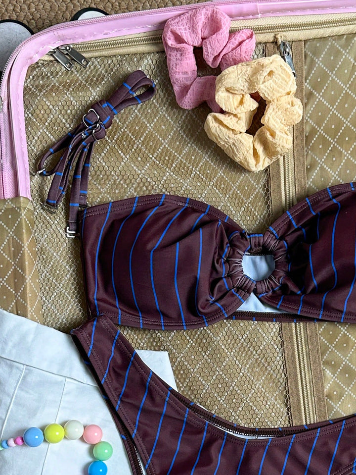 Set bikini SHEIN, maro