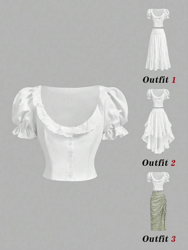 Bluza SHEIN, alb