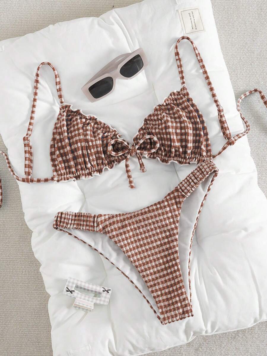 Costum de baie SHEIN, mix culori