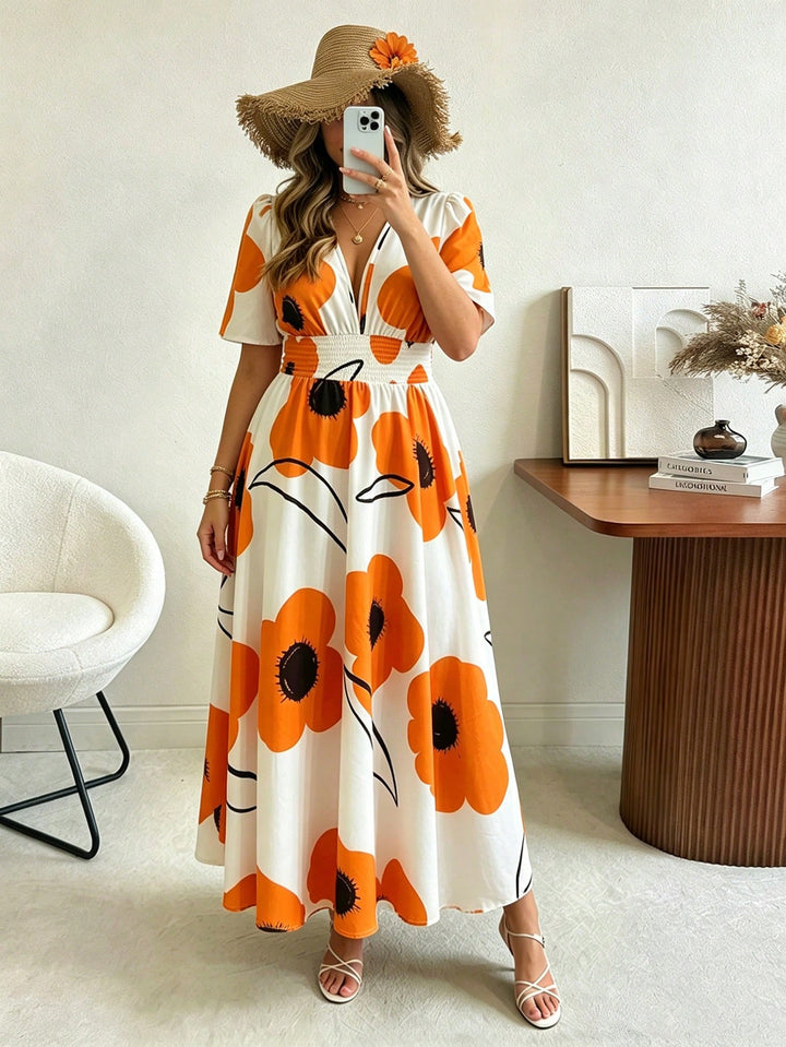 Rochie SHEIN, portocaliu