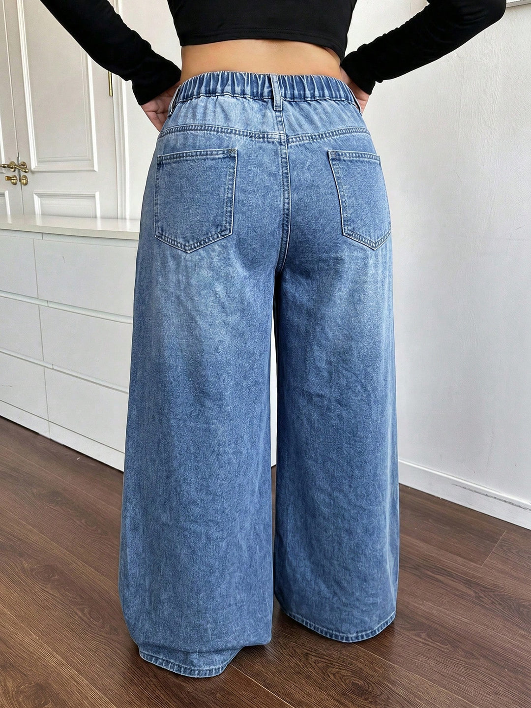 Jeans SHEIN, albastru