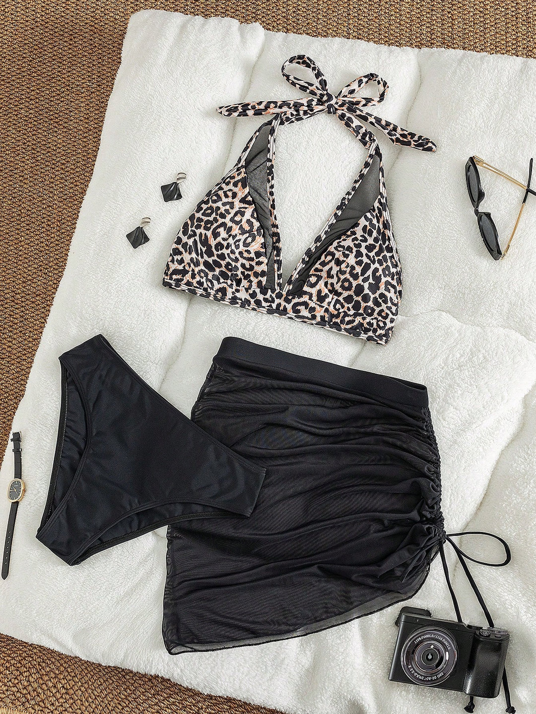 Set bikini SHEIN, mix culori