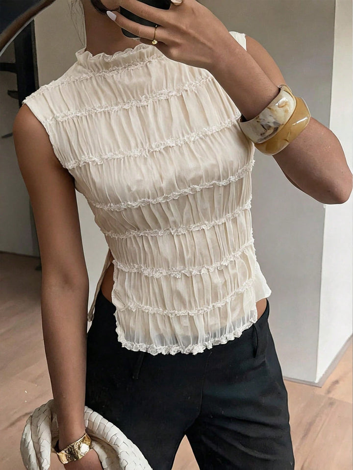 Top SHEIN, bej