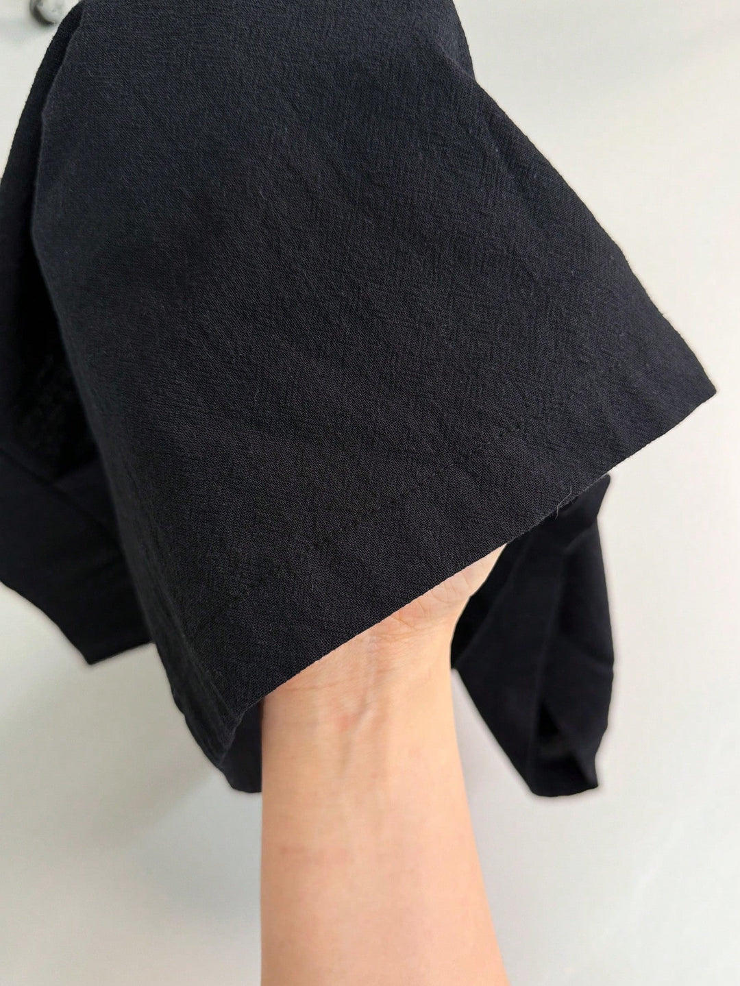 Pantaloni scurți SHEIN, negru