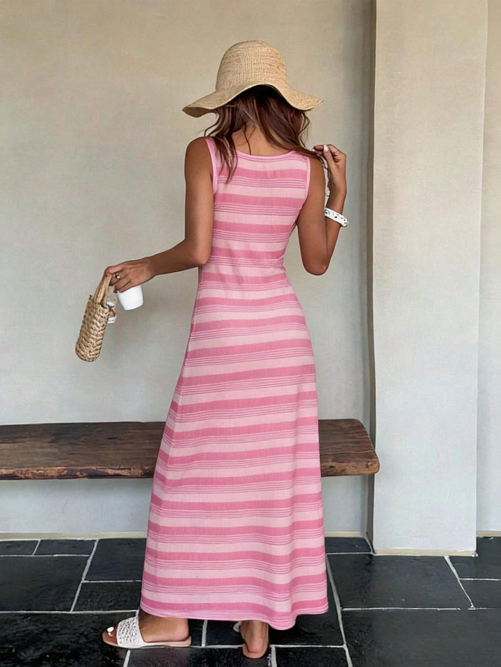Rochie midi SHEIN, roz