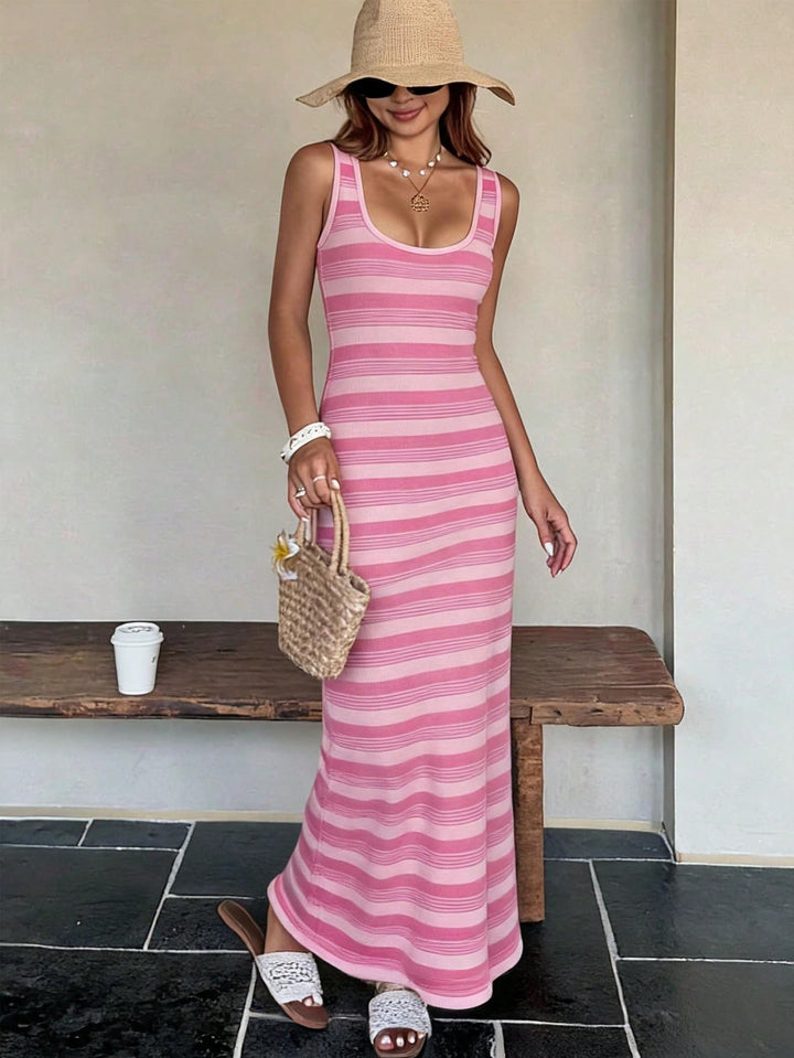 Rochie midi SHEIN, roz