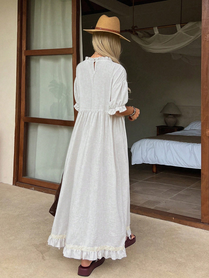 Rochie maxi SHEIN, kaki