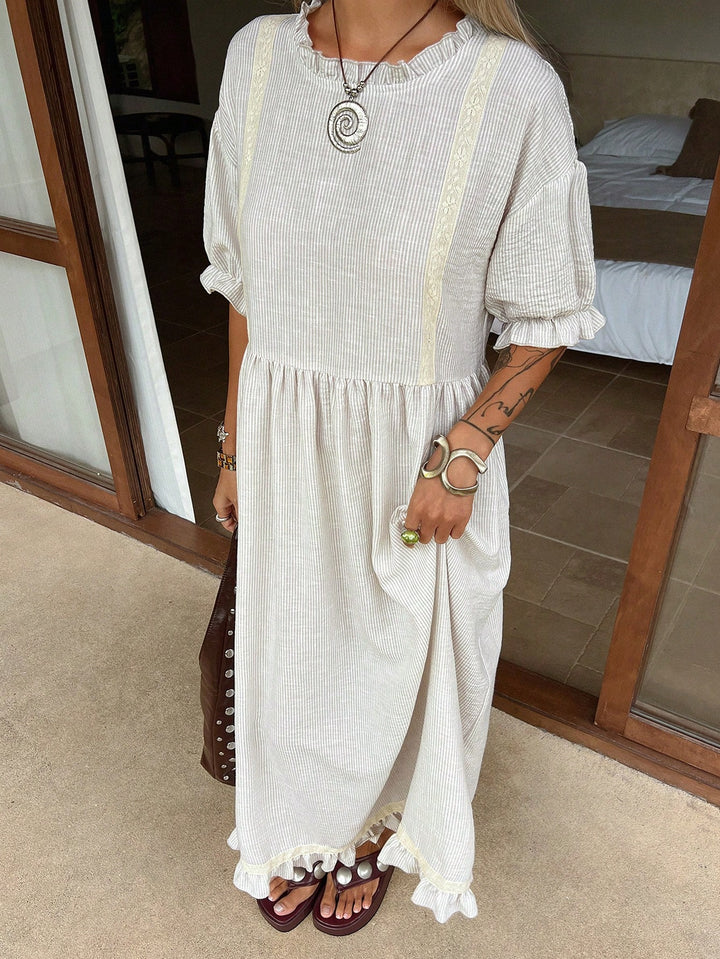 Rochie maxi SHEIN, kaki