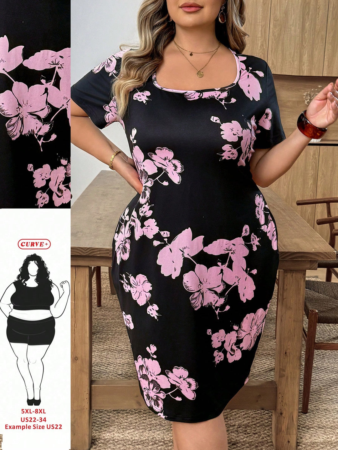 Rochie SHEIN, mix culori