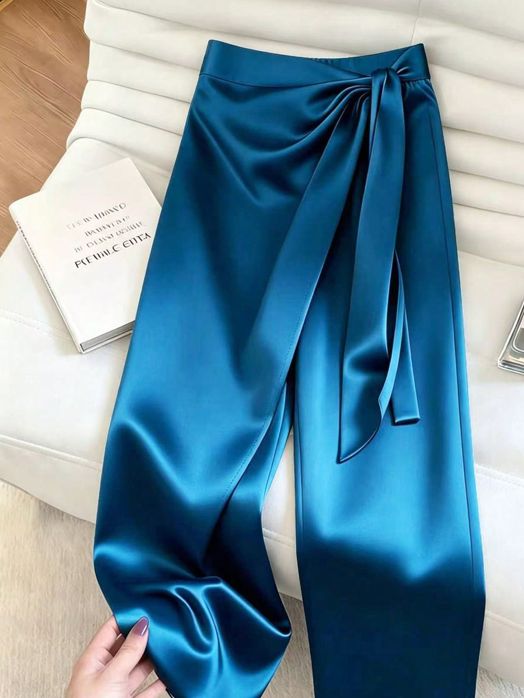 Pantaloni SHEIN, albastru