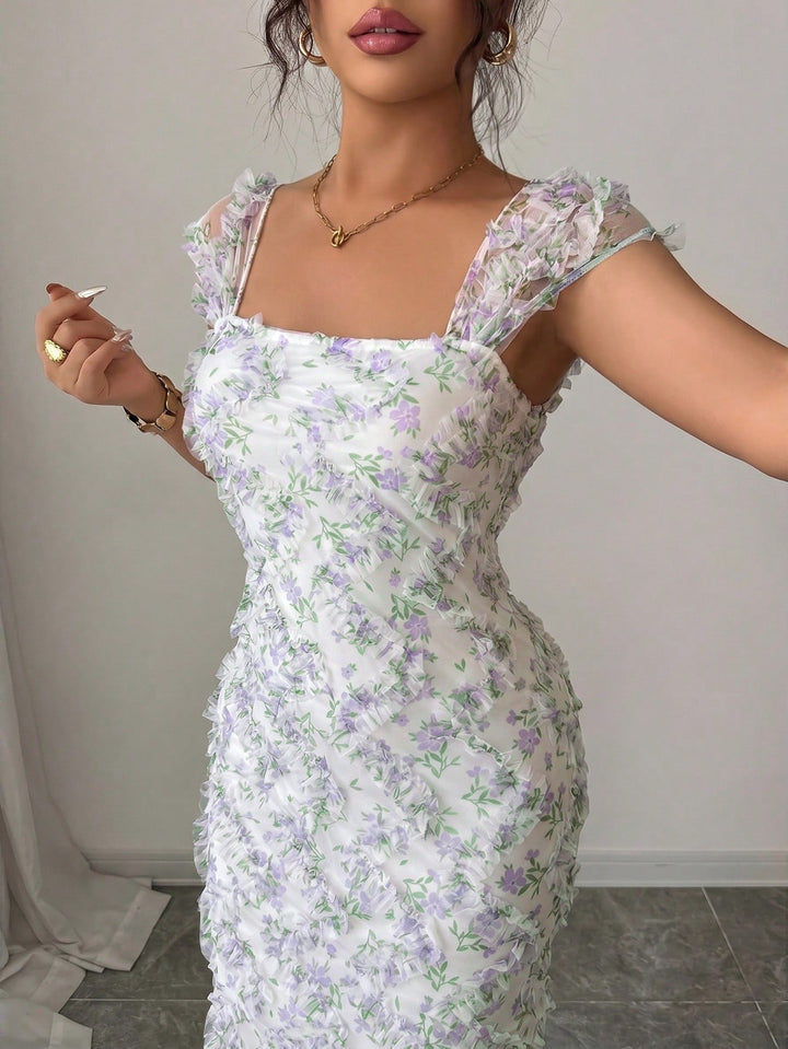 Rochie scurtă SHEIN, mov