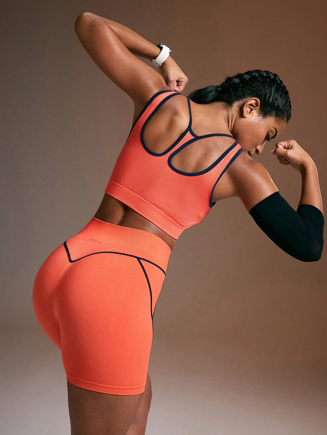 SHEIN Sportmelltartó, narancssárga