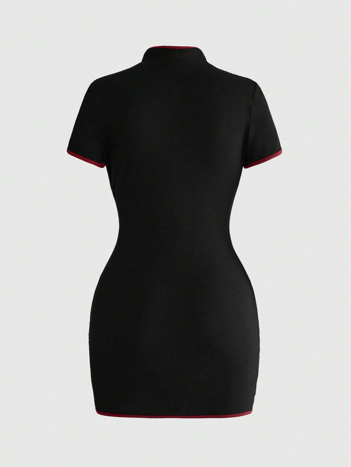 Rochie mini SHEIN, negru