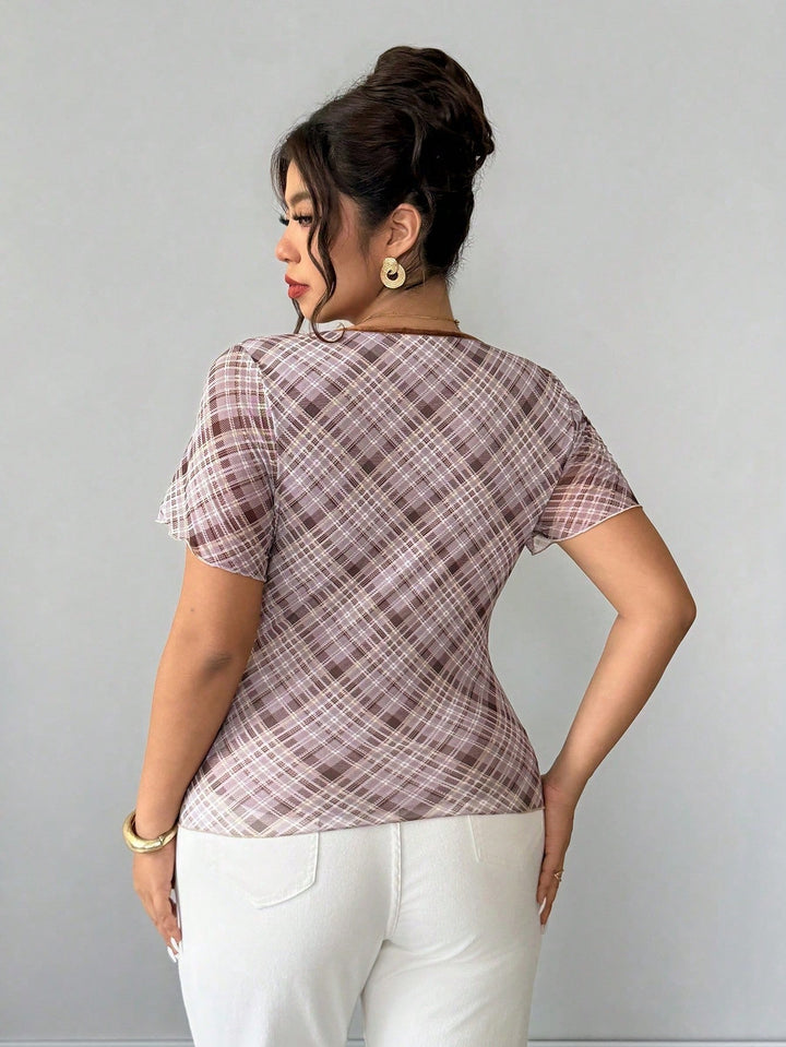 Tricou SHEIN, maro