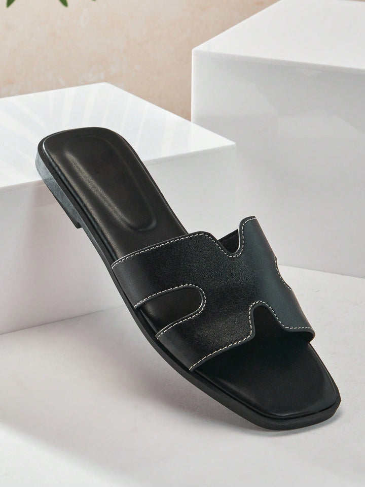 Sandale SHEIN, negru