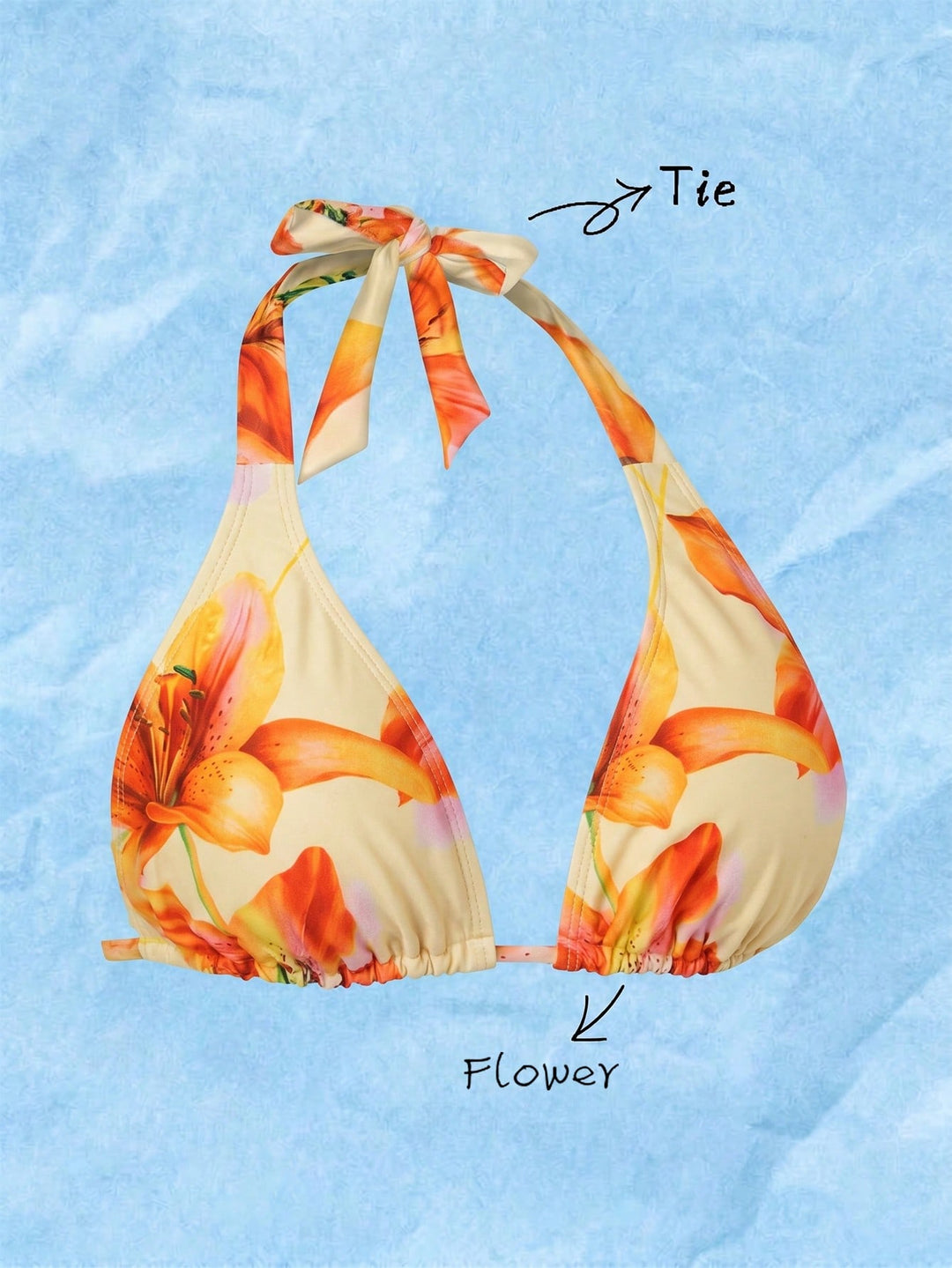 Sutien de baie SHEIN, mix culori