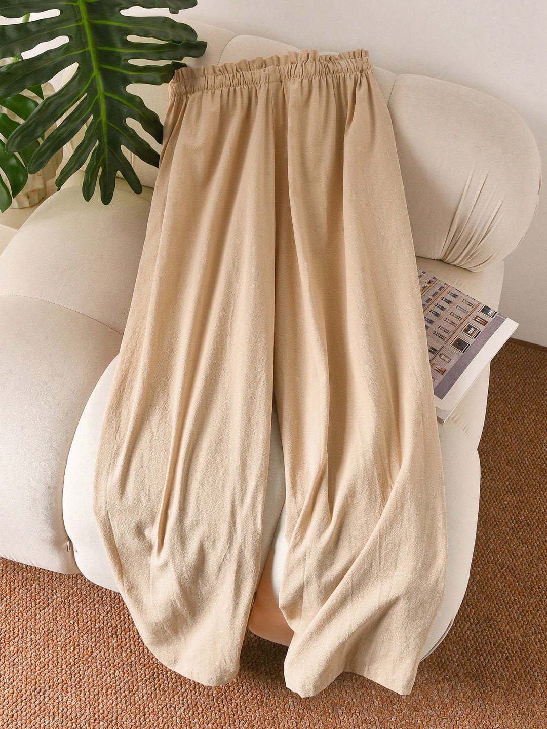 Pantaloni SHEIN, portocaliu