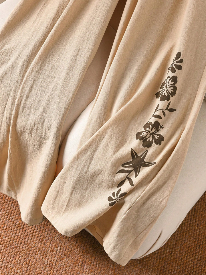 Pantaloni SHEIN, portocaliu