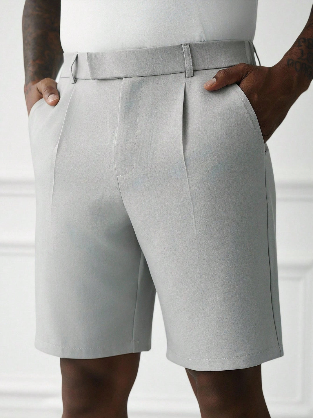 Pantaloni scurți SHEIN, gri