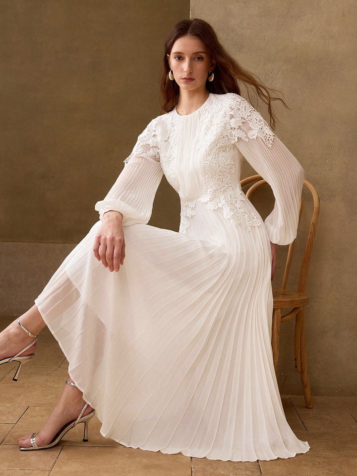Rochie maxi SHEIN, bej