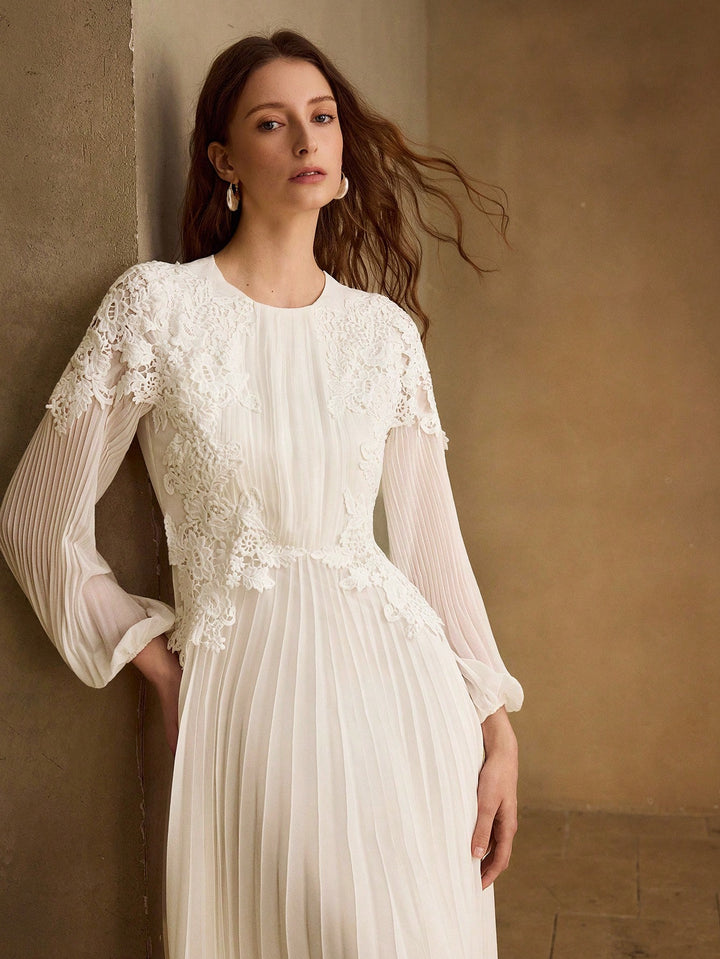 Rochie maxi SHEIN, bej