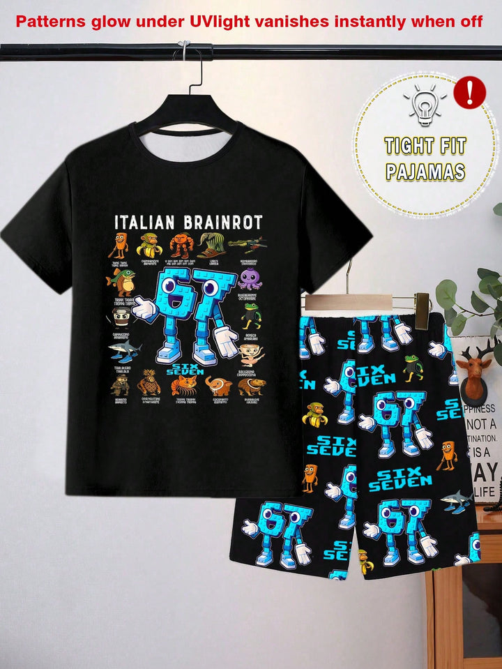 Pijama SHEIN, negru