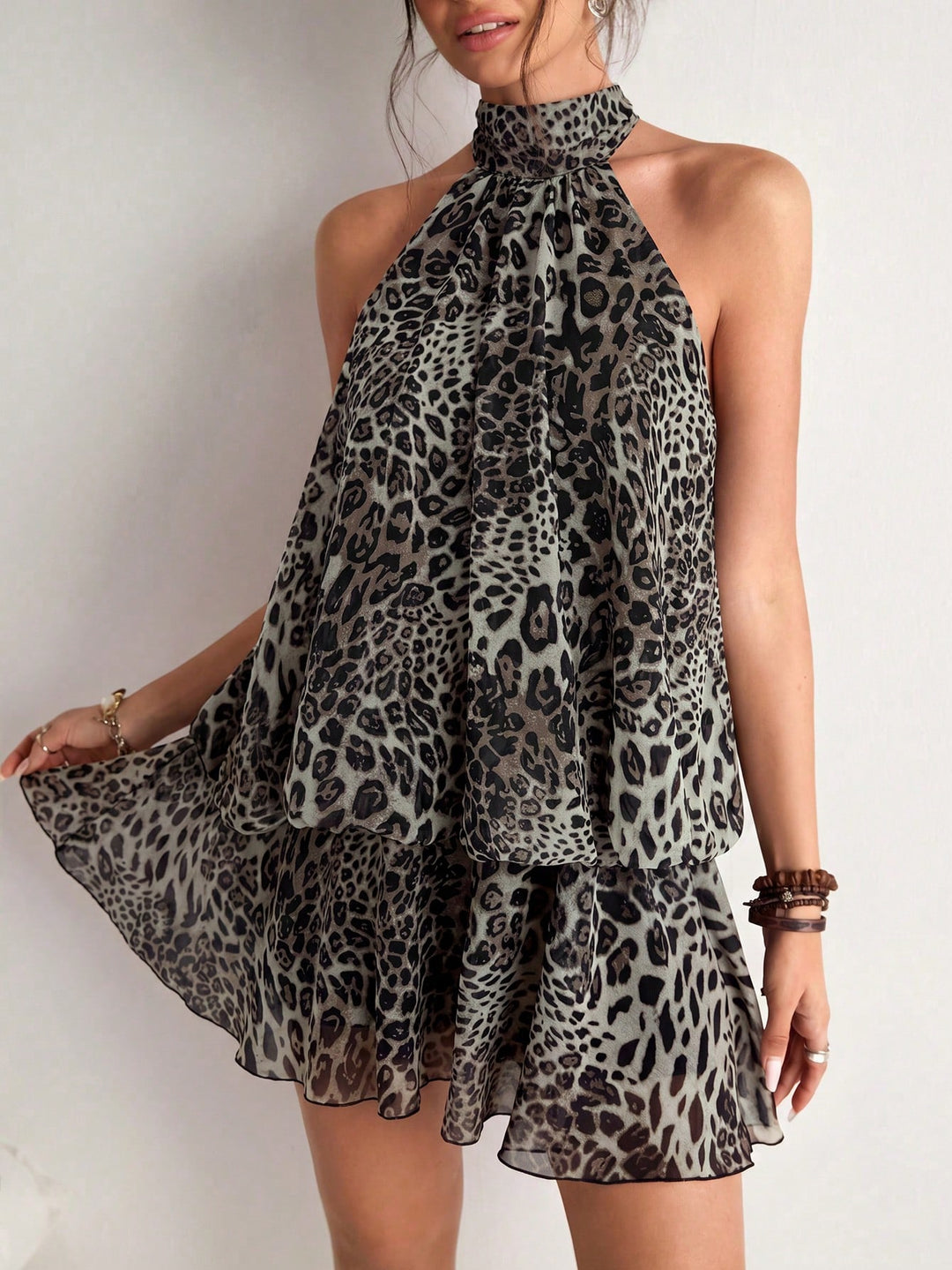 Rochie mini SHEIN, gri