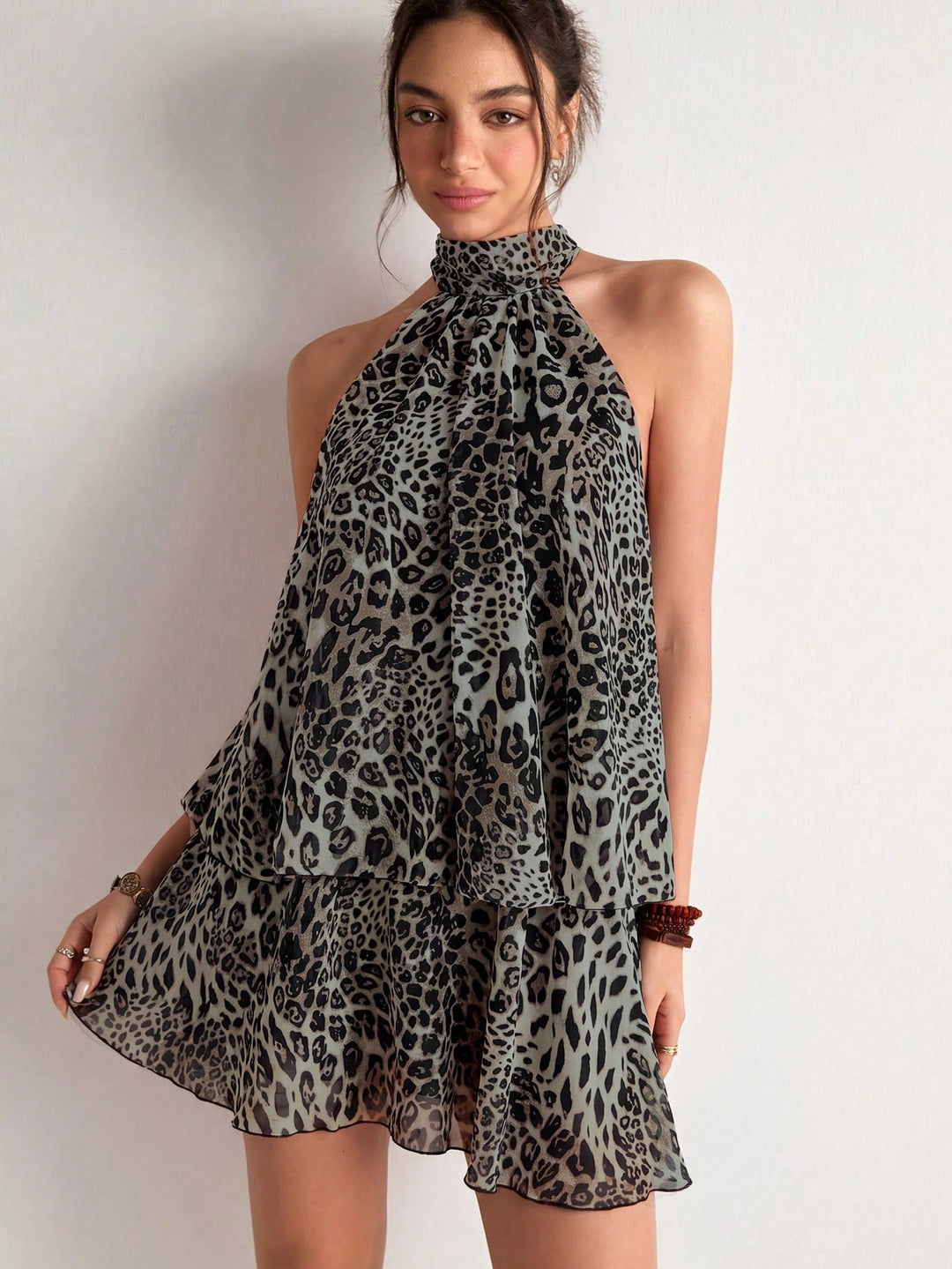 Rochie mini SHEIN, gri