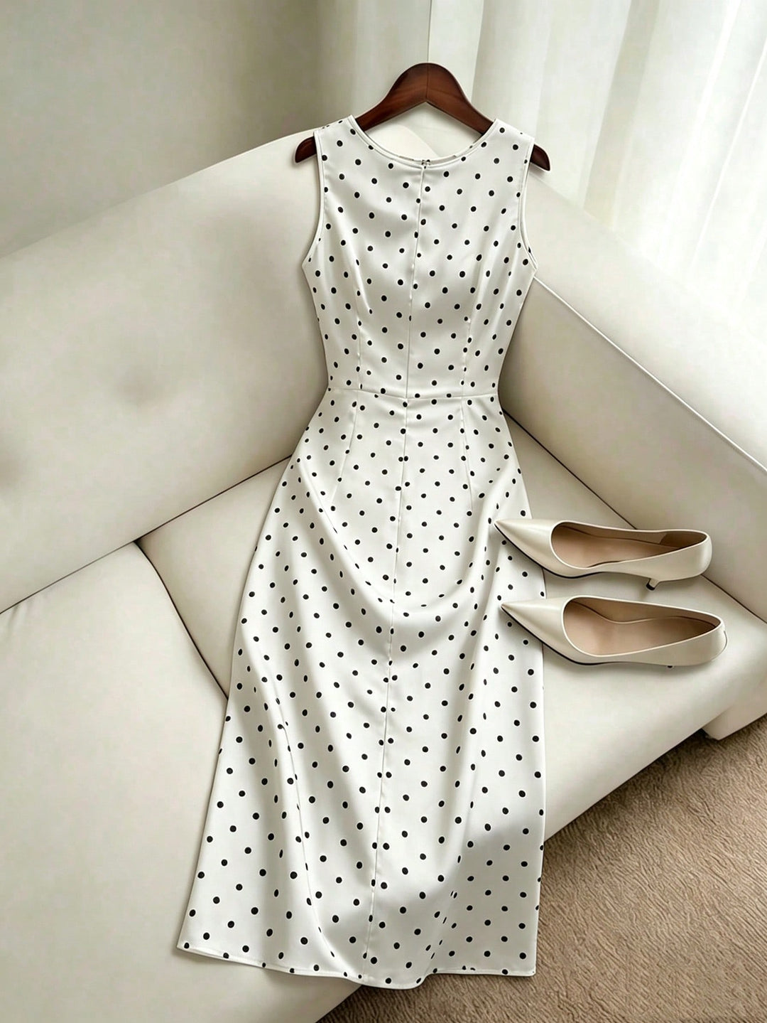 Rochie maxi SHEIN, alb