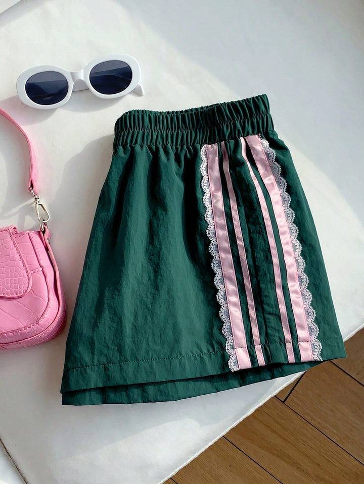 Pantaloni scurți SHEIN, verde