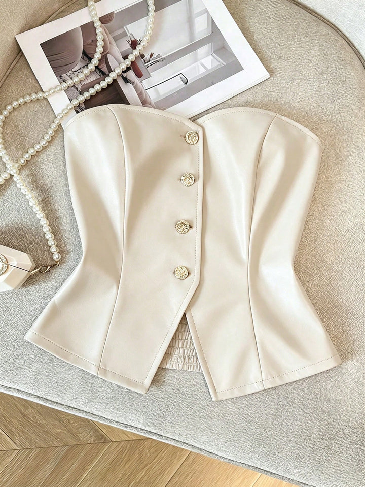 Top SHEIN, crem
