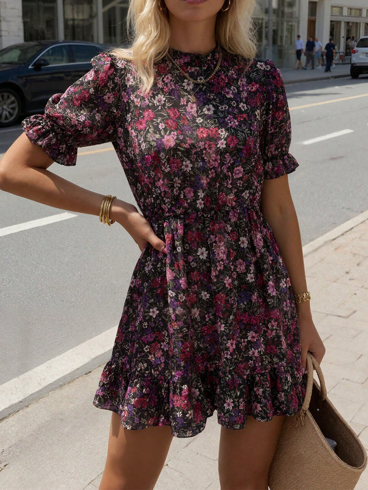 Rochie scurtă SHEIN, mix culori