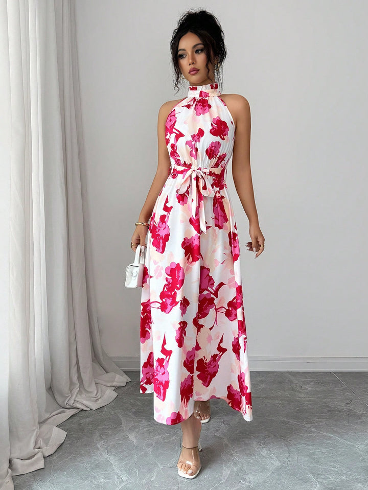 Rochie maxi SHEIN, roz