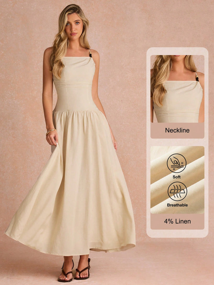 Rochie maxi SHEIN, portocaliu
