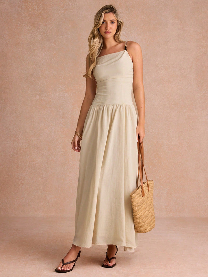 Rochie maxi SHEIN, portocaliu