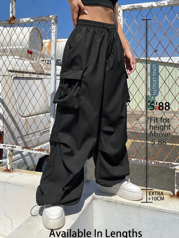 Pantaloni SHEIN, negru
