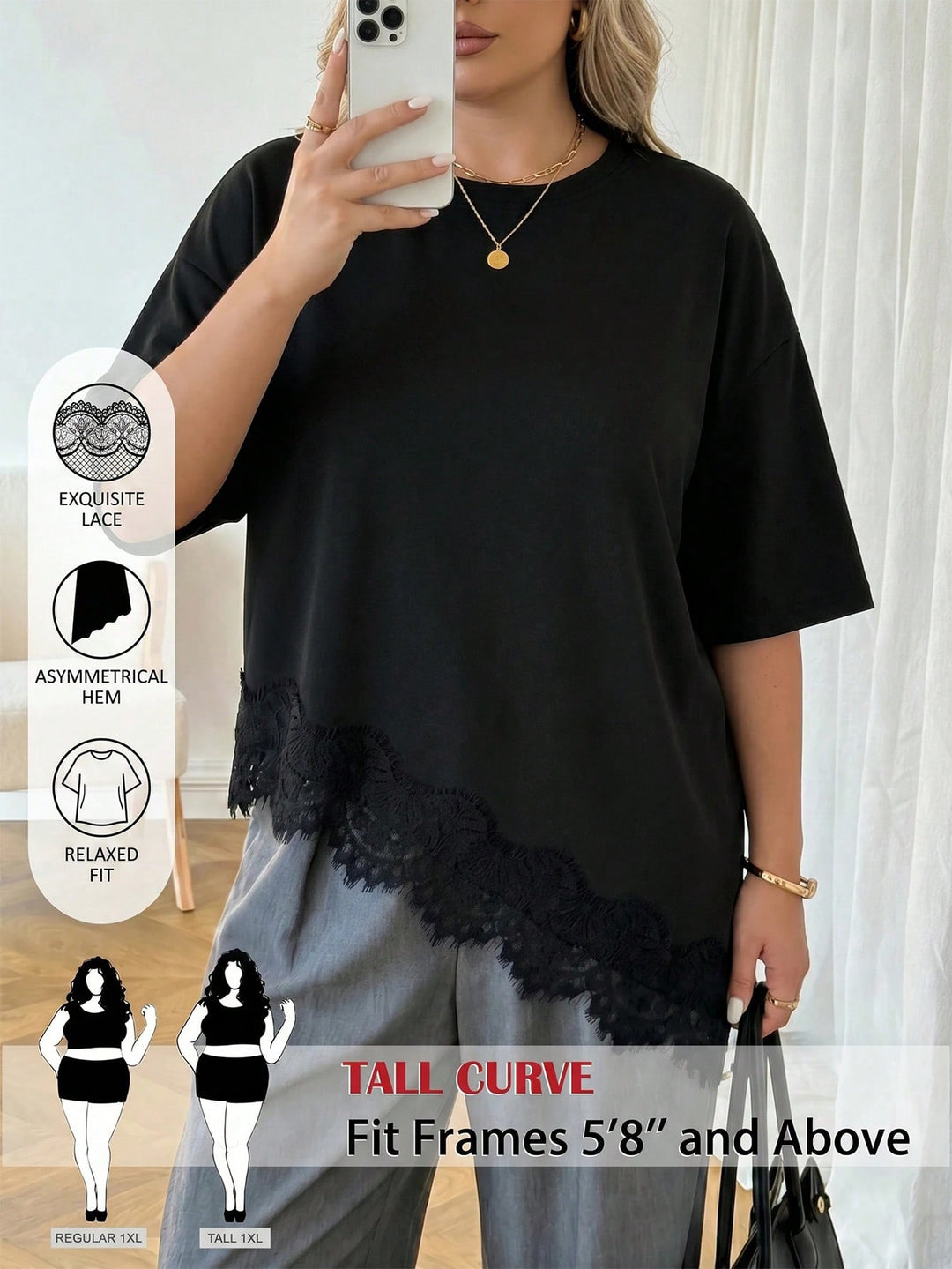 Tricou SHEIN, negru