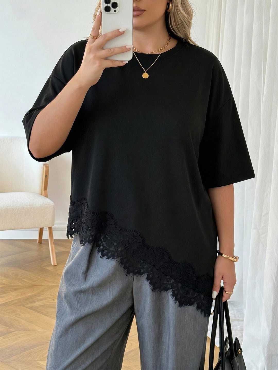 Tricou SHEIN, negru