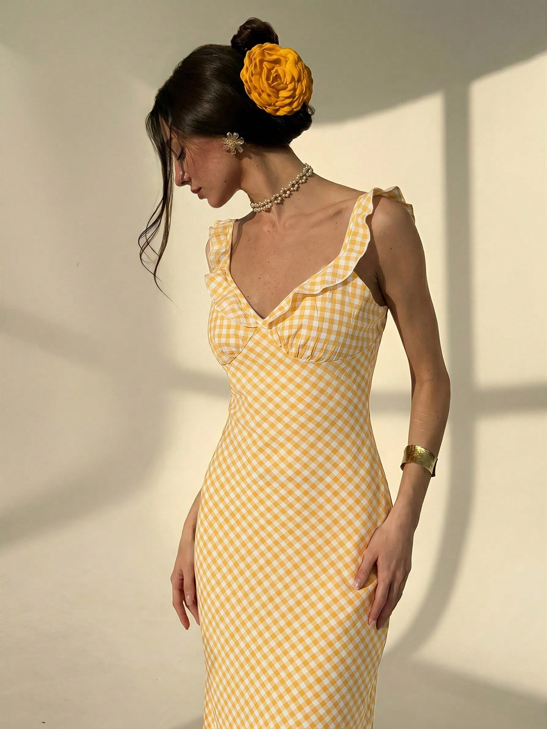 Rochie maxi SHEIN, mix culori