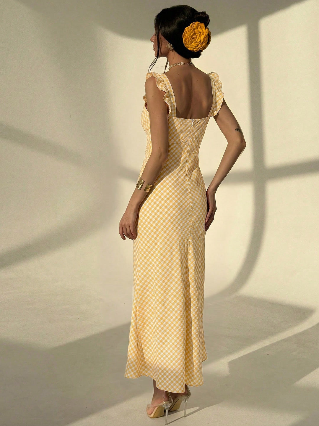 Rochie maxi SHEIN, mix culori