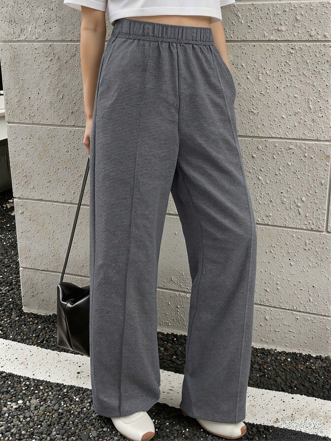 Pantaloni SHEIN, gri