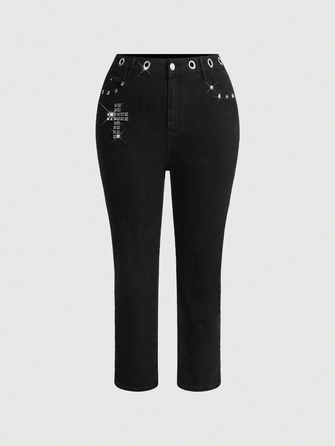 Jeans SHEIN, negru