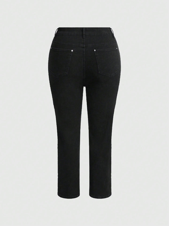 Jeans SHEIN, negru