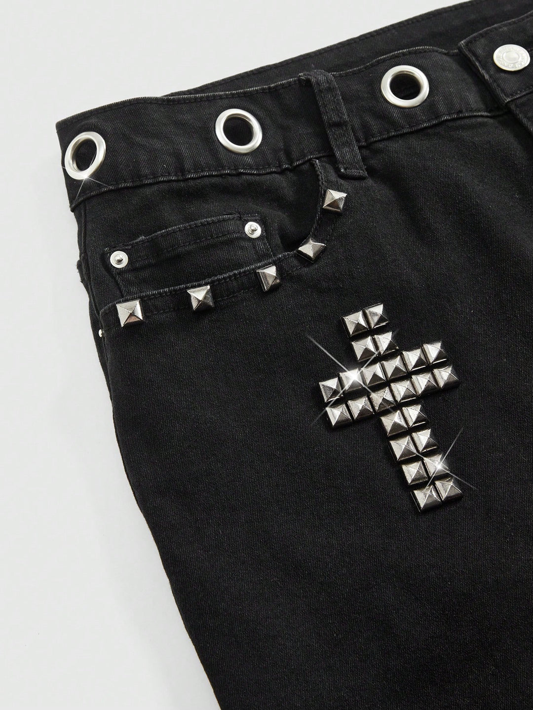 Jeans SHEIN, negru