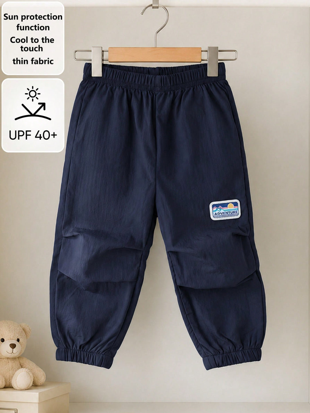 Pantaloni jogger SHEIN, albastru