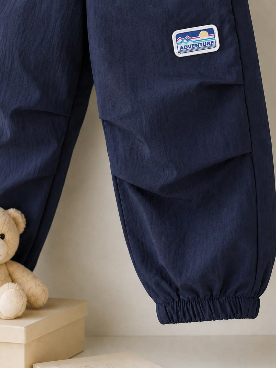 Pantaloni jogger SHEIN, albastru