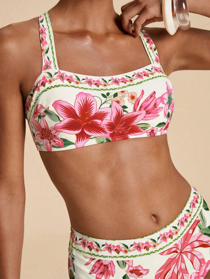 Set bikini SHEIN, mix culori