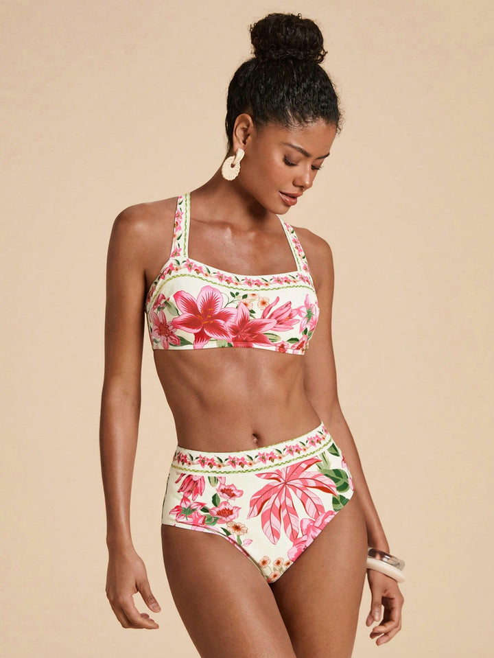 Set bikini SHEIN, mix culori