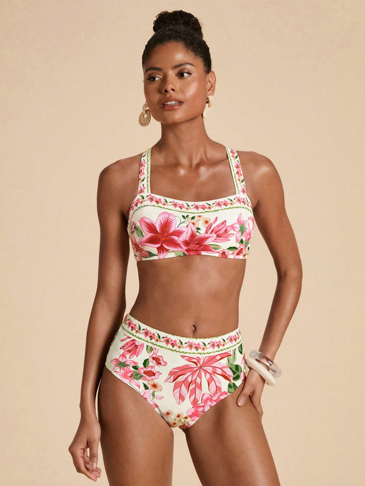 Set bikini SHEIN, mix culori
